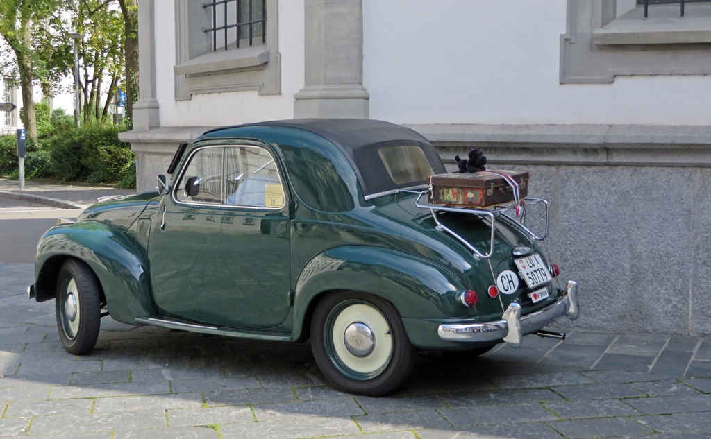Fiat Topolino Outside Franziskanerkirche